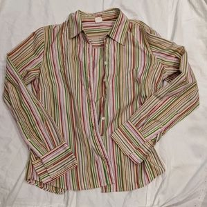 J.Crew Striped button down